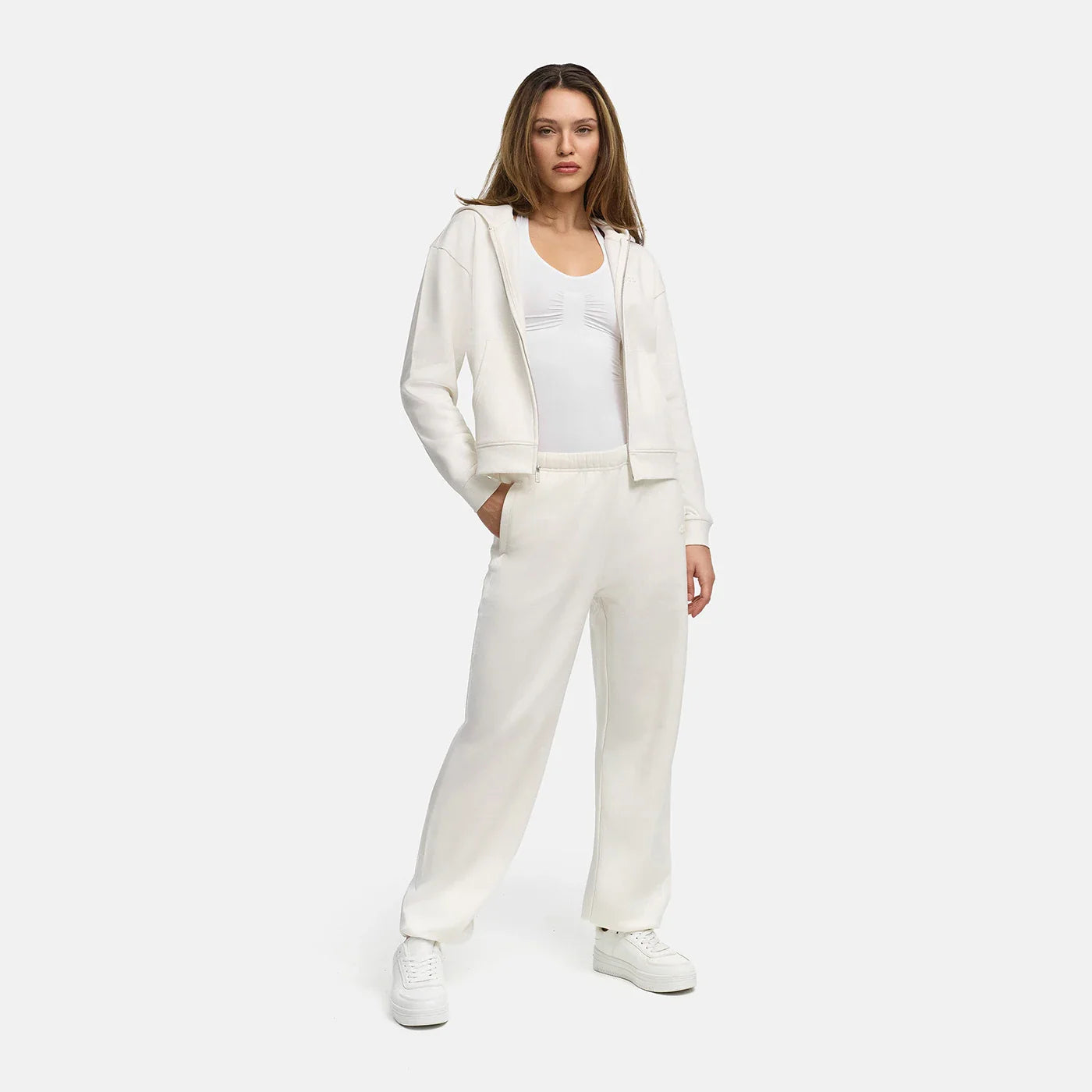Felpa con cappuccio e zip Everyday Relaxed Fit