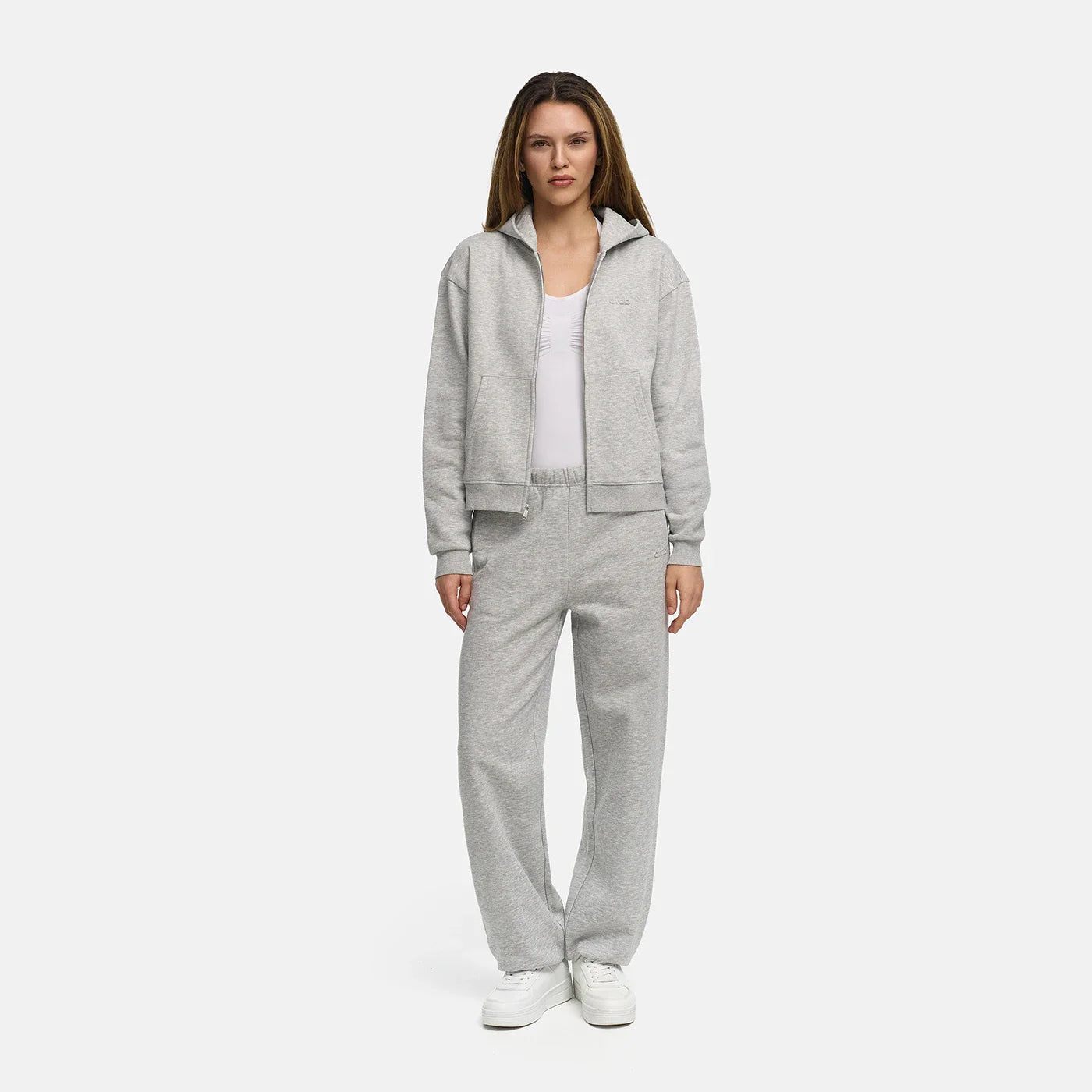 Felpa con cappuccio e zip Everyday Relaxed Fit