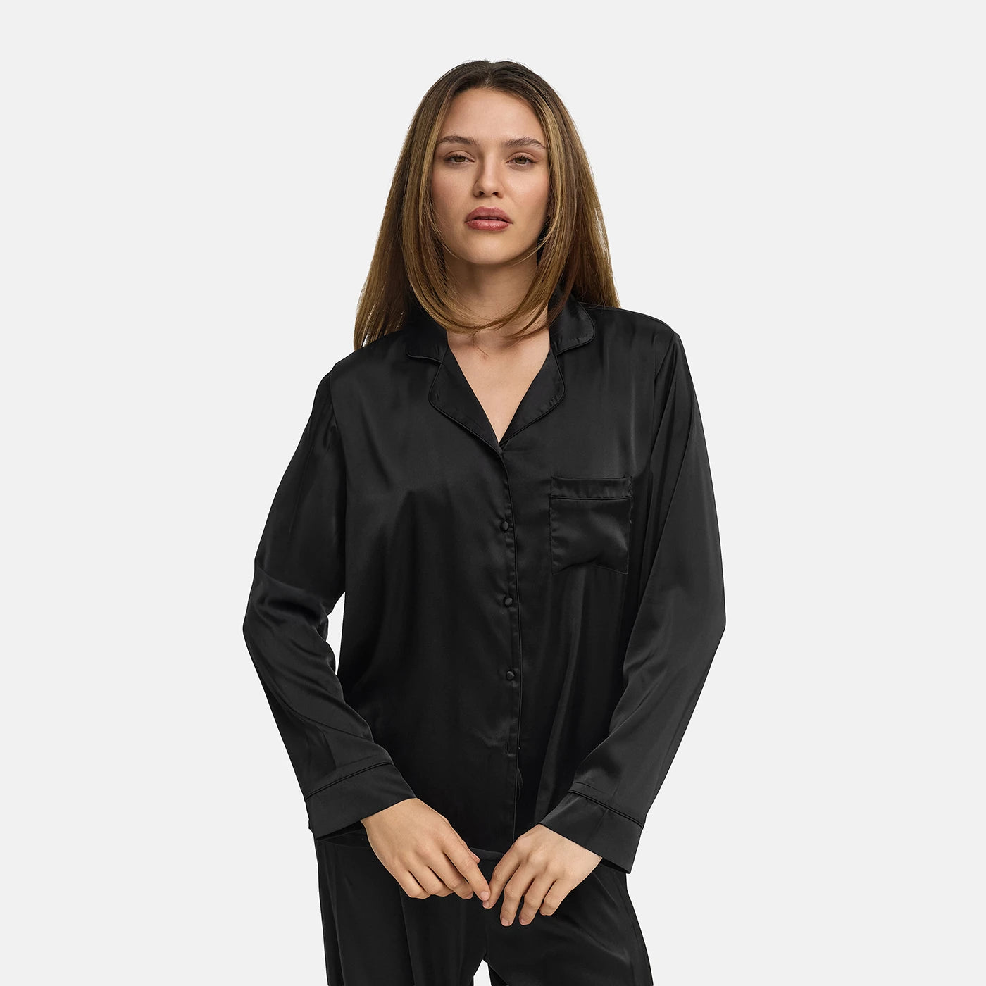 Camicia pigiama in raso