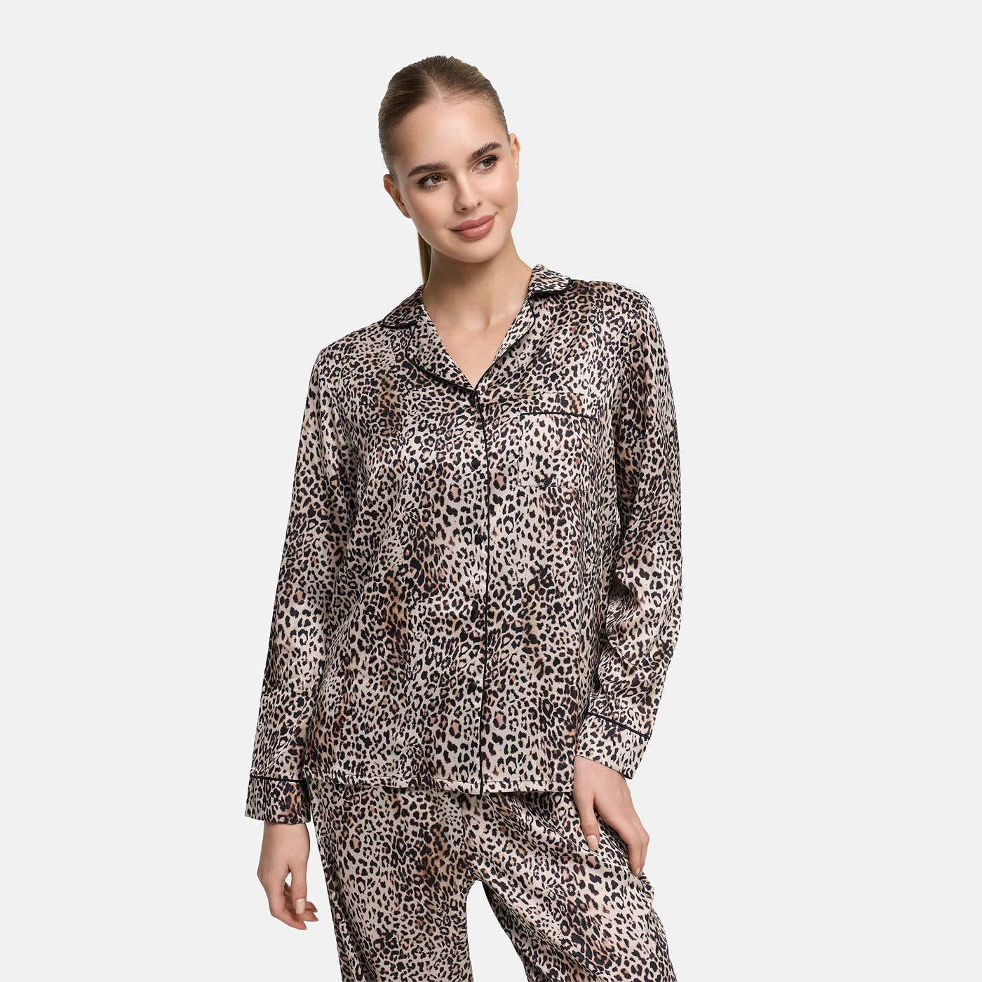 Camicia pigiama in raso