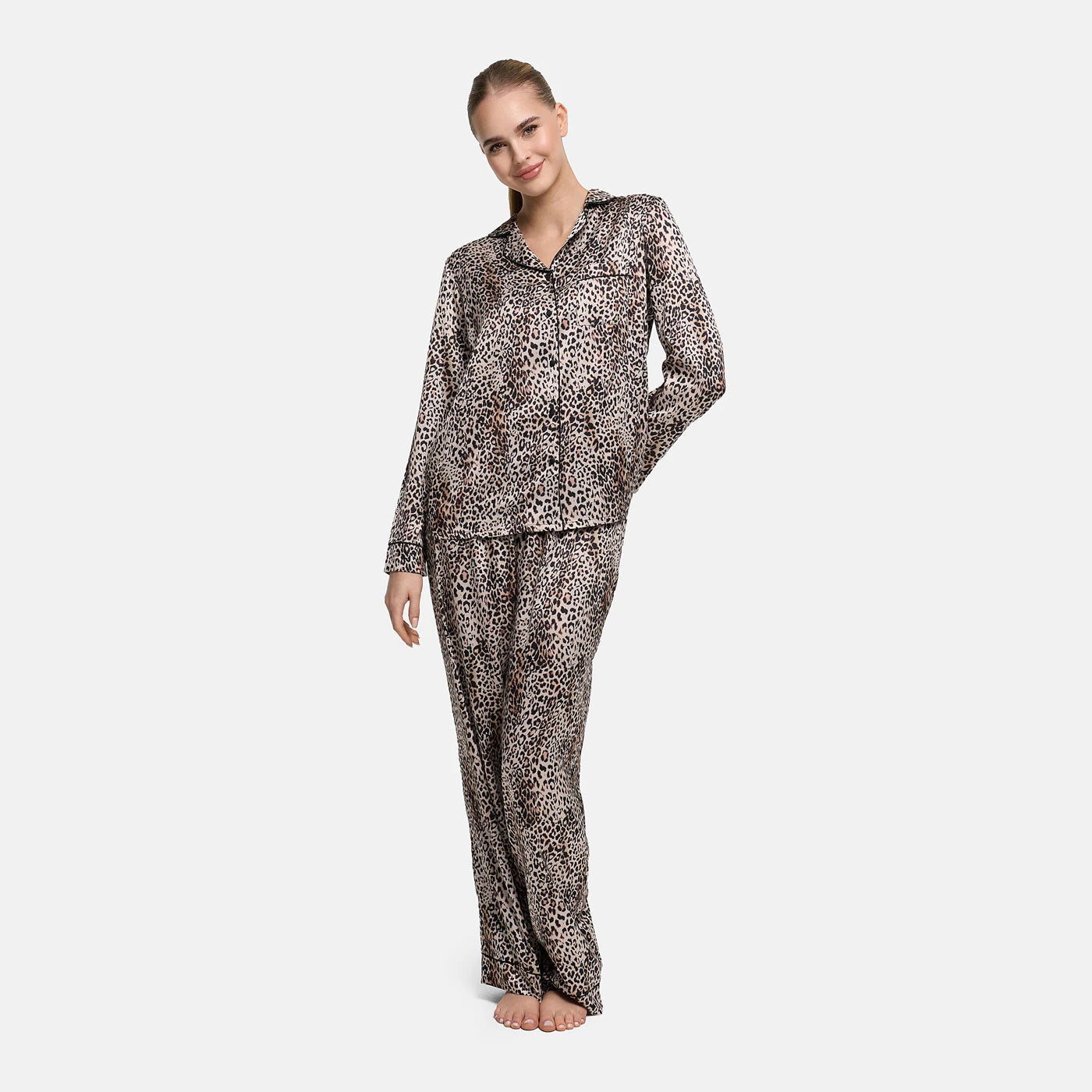Camicia pigiama in raso