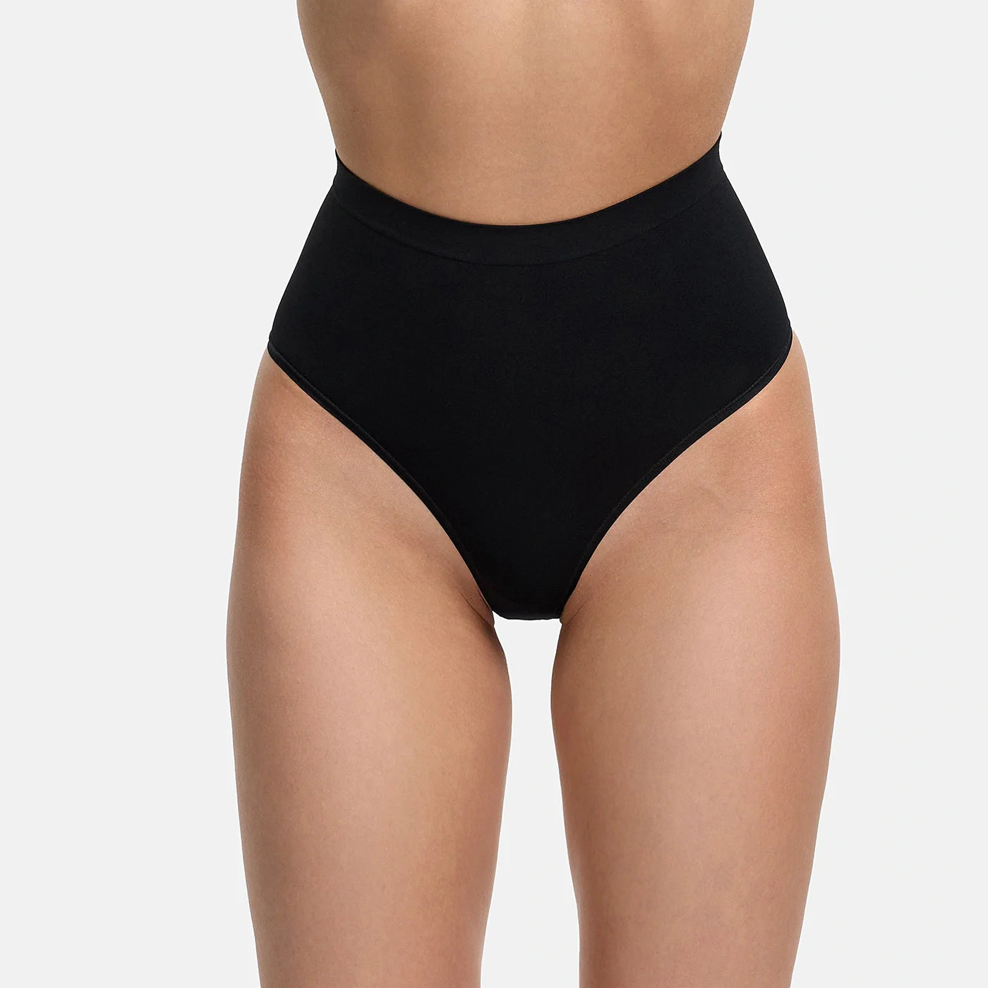 Tanga Seamless a vita alta | Confezione da 3