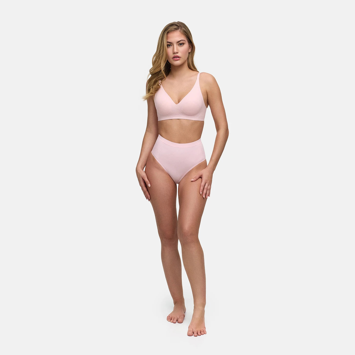 Tanga Seamless a vita alta | Confezione da 3