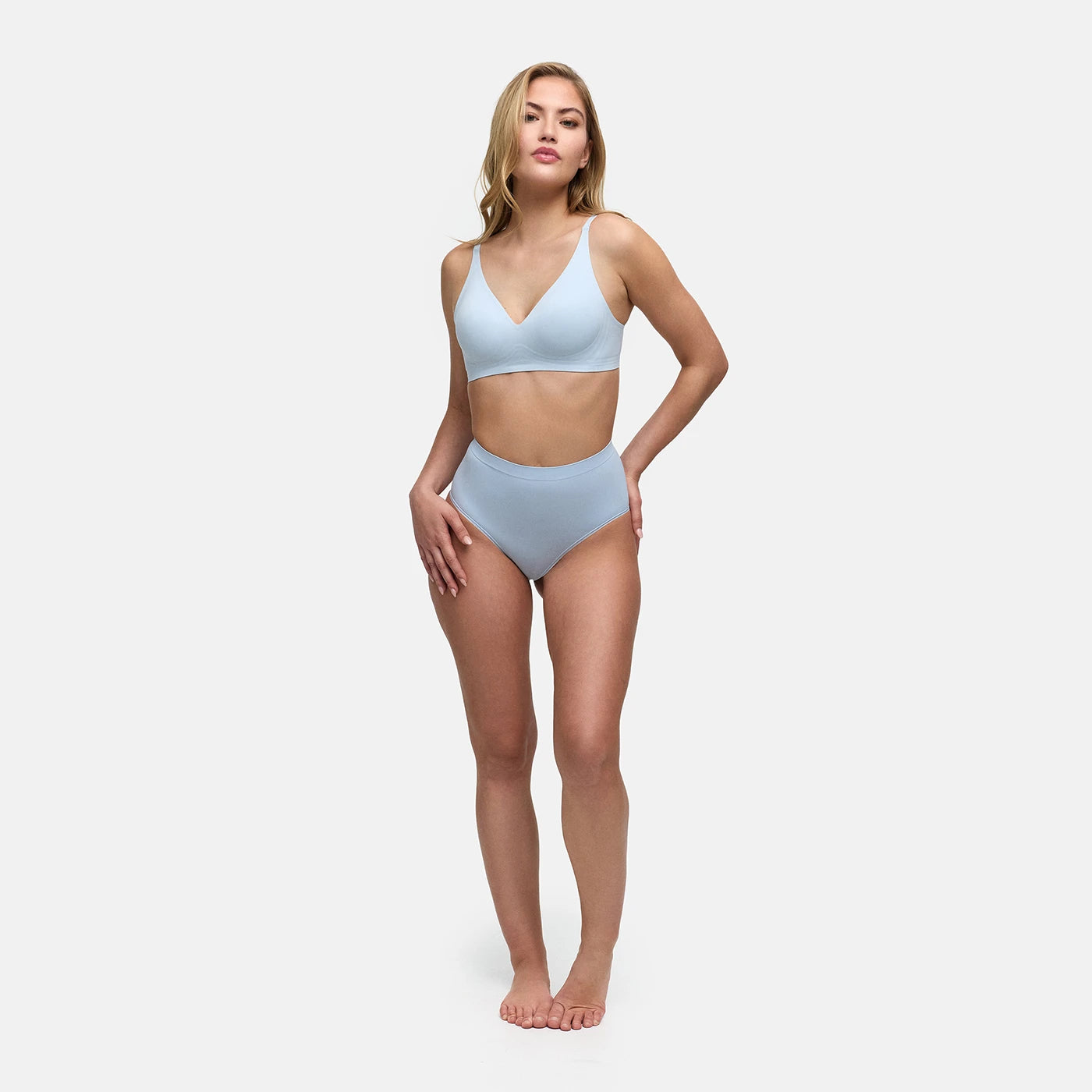 Tanga Seamless a vita alta | Confezione da 3