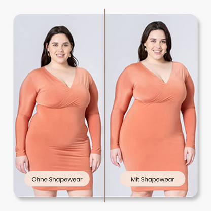 Longsleeve bodysuit beeldhouwen shapewear